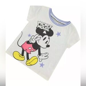 Disney Mickey Mouse Toddler Girls Short Sleeve T-Shirt- Toddler Disneyland